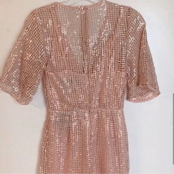 REVOLVE NBD x Naven Camilla Jumpsuit In Peach Blush Size S - Picture 6 of 8